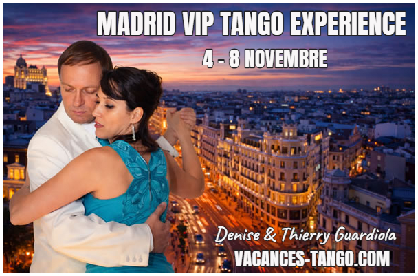 Stage Tango à Madrid Espagne