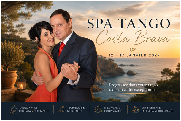 Stage Tango en Espagne Costa Brava