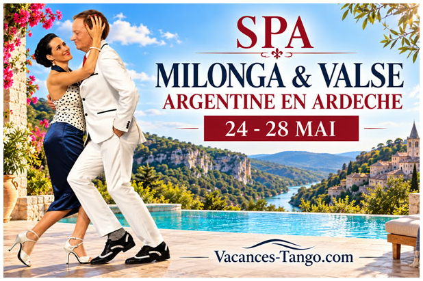 stage milonga & valse argentine en Ardèche